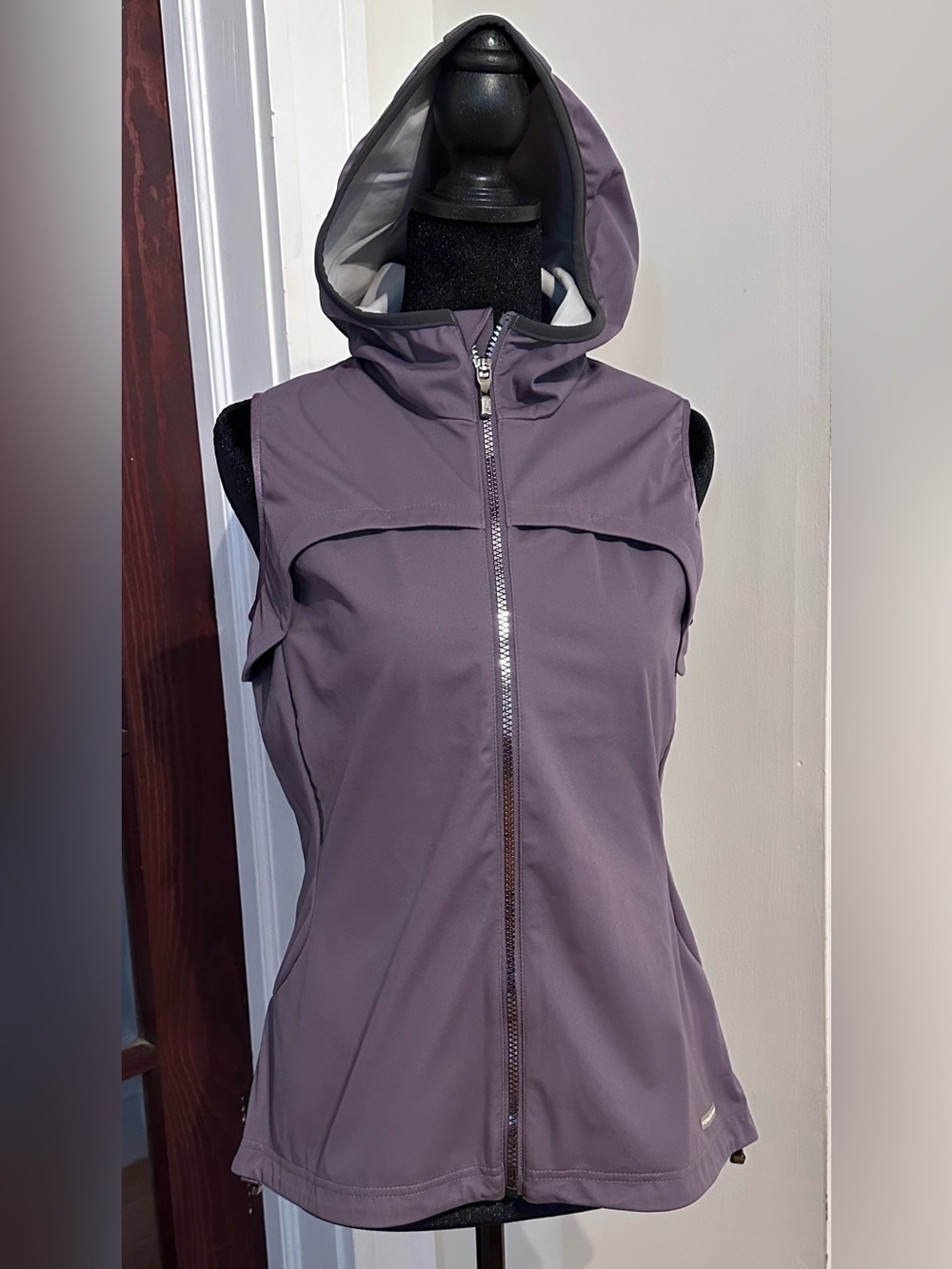 PORSCHE Design Sport~Womans Run Vest Sport Style By Adidas (S) Purple NWT